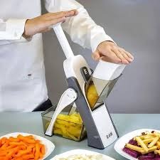 Mandoline Slicer | Safe Adjustable Vegetable Cutter