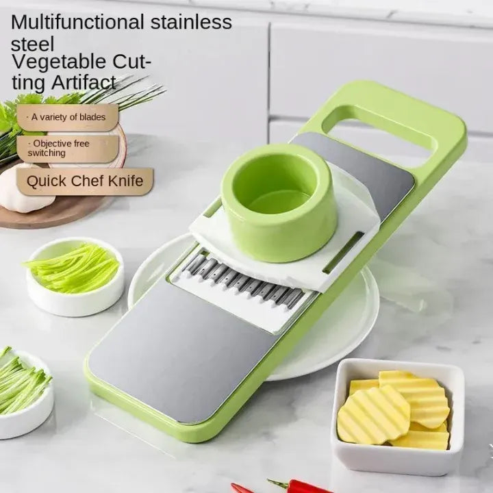 5 in 1 Vegetable Cutter | Multifunctional  Steel Vegetable Cutter & Slicer